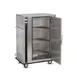 FWE P-90-XL Full Height 1-Door Solid Heated Banquet Cabinet, 90 Plate Capacity, Steel, 6" Casters 4 image