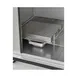 FWE P-90-XL Full Height 1-Door Solid Heated Banquet Cabinet, 90 Plate Capacity, Steel, 6" Casters 7 image
