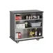 FWE PSC-4 60 lb. Ice Bin Removable Bottle Speed Rail-45" Portable Bar-Laminate Front 3 image