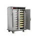 FWE PST-32 2-Section 2-Door Heated Holding Cabinet, 32 GN 1/1 Stainless Steel, Mobile, 55"-60"H 1 image