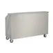 FWE SBBC-6 50 lb. Ice Bin Removable Speed Rack-72" Portable Bar-Stainless Steel Exterior 3 image