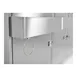 FWE SBBC-8 (2) 50 lb. Ice Bin Removable Speed Rack-95" Portable Bar-Stainless Steel Exterior 6 image