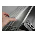 FWE SBBC-8 (2) 50 lb. Ice Bin Removable Speed Rack-95" Portable Bar-Stainless Steel Exterior 8 image