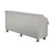 FWE SCB-8 (2) 60 lb. Ice Bin Removable Speed Rack-96" Portable Bar-Stainless Steel Exterior 7 image