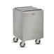 FWE SIC-200 Stainless Steel Mobile Ice Bin, 200 lb, Silver 1 image