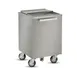 FWE SIC-200 Stainless Steel Mobile Ice Bin, 200 lb, Silver 3 image