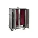 FWE TS-1418-30 Stainless Steel 30 Tray Heated Meal Delivery Cart w/ 2 Doors 3 image