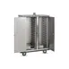 FWE TS-1418-30 Stainless Steel 30 Tray Heated Meal Delivery Cart w/ 2 Doors 5 image
