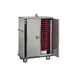 FWE TS-1418-30 Stainless Steel 30 Tray Heated Meal Delivery Cart w/ 2 Doors 6 image