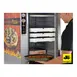 FWE TS-1633-36 Full Height 1-Door Heated Pizza Cabinet, 36‑Box, 16″ Pans, Door, 4 Casters 8 image