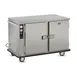 FWE TS-1826-14 2-Door Heated Holding Cabinet, Stainless Steel, 10 Tray Slides, GN 1/1, 31"-36"H 1 image