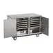 FWE TS-1826-14 2-Door Heated Holding Cabinet, Stainless Steel, 10 Tray Slides, GN 1/1, 31"-36"H 5 image