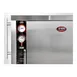 FWE TS-1826-7 1-Section 1-Door Solid Heated Holding Cabinet, 31"-36" H, Stainless Steel, 5 GN 1/1 Pan Capacity 5 image