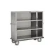 FWE UCE-415-62 Stainless Steel Queen Mary Banquet Cart w/ 4 Shelves, 15" Spacing 1 image