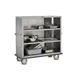 FWE UCE-415-62 Stainless Steel Queen Mary Banquet Cart w/ 4 Shelves, 15" Spacing 3 image