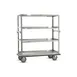 FWE UCU-417 Stainless Steel Queen Mary Banquet Cart w/ 4 Shelves, 17" Spacing 1 image