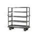 FWE UCU-512 Stainless Steel Queen Mary Banquet Cart w/ 5 Shelves, 12" Spacing 1 image