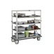 FWE UCU-512 Stainless Steel Queen Mary Banquet Cart w/ 5 Shelves, 12" Spacing 3 image