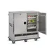 FWE UHRS-7-7 62" 2-Section 2-Door Dual Unit, 14 pans, 90-190°F / 33-38°F, 1/4 HP compressor, casters 1 image