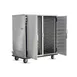 FWE UHS-20 Heated Holding Cabinet, 2-Section, 2-Door, Solid Doors, 20×18"x26" or 40×12"x20" Capacity, Stainless Steel, Mobile 6 image