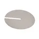 Inoksan 2400 0022 Large Meat Base by for Galaxy Group for Use with Skewers, 8" Diameter 1 image