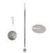 Inoksan 2500 0103 Skewer Set by Galaxy Group, 24-1/10" Long, for PDG103MN, PDG113MN 1 image