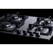 Summit GCJ4SS 24" Built-In Gas Cooktop/Hotplate with (4) Burners, Stainless Steel Surface, 25.400 BTU 4 image