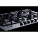 Summit GCJ5SS 29" Built-In Gas Cooktop/Hotplate with (5) Burners, Stainless Steel Surface, 38.100 BTU 4 image
