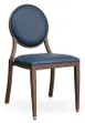 G & A 2743-AL GR5 Elio Banquet Chair, Stacks 4 High, Upholstered Round Back, Grade 5 Upholstery 1 image