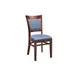 G & A 4610 Mirage Side Chair, Upholstered Back & Seat, European Beechwood Frame 1 image