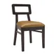 G & A 4648-PS Indoor Nova Side Chair with Wood Back and Padded Seat, Beechwood Frame  1 image