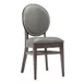 G & A 4778FP NAIL Indoor Belvedere Side Chair with Oval Padded Front and Exposed Wood Back, Beechwood Frame 1 image