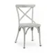 G & A 588 Dumont Side Chair, Criss Cross Metal Back, 18 Gauge Steel Frame, Welded Assembly 1 image