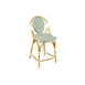 G & A 908 Marina Barstool, Stacking, Woven Nylon Back & Seat, All-Weather Aluminum Frame 1 image