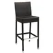 G & A 940-ESPRESSO Amalfi Barstool, Woven Poly-Ethylene Rattan, Aluminum Frame, Espresso 1 image
