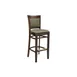 G & A 9610 Mirage Barstool – Armless, Upholstered Seat & Back, Footrest, Beechwood Frame, Plastic Glides 1 image