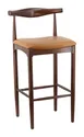 G & A 9680 Braxton Barstool with Solid Wood Back and Upholstered Seat, Solid Beechwood 1 image