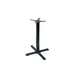 G & A B3333 Cast Iron Restaurant Table Base, 33x33 Spread, Black Finish, 4 Dia. Column 1 image