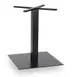 G & A GB2424 GB Series 24x24 Table Base, Dining Height, Steel, Black Powder Coat Finish 1 image