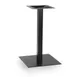 G & A GBH2424 GB Series Bar Height Table Base, 24x24 Spread, Steel, Black Powder Coat Finish 1 image