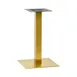 G & A GD2424 GD Series Table Base, 24x24 Spread, Dining Height, Steel, Gold Powder Coat Finish 1 image