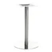 G & A GR18 Stainless Steel Table Base, 18" Spread, 2" Column, Dining Height, Brushed Finish 1 image