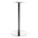 G & A GRH23 Stainless Steel Bar Height Table Base, 23" Spread, 3" Column, Brushed Finish 1 image