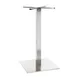 G & A GS1818 Stainless Steel Table Base, 18x18 Spread, Dining Height, Brushed Finish 1 image