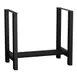 G & A LBSH60 Bar Height Steel Table Base, 29.5x59.5in Base Spread, Black Powder Coat Finish 1 image