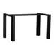 G & A LSS48 Heavy Duty Steel Restaurant Table Base, 29.5x47.5, Black Powder Coat, Dining Height 1 image