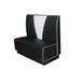 G & A V BACK-D-48 Upholstered Double V-Back Booth, 43-48H, Solid Wood Frame, COM/Esprit Vinyl, per Foot 1 image