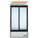 True GDM-33-HC-LD 39" 2-Section Thermal Glass Sliding Door Refrigerated Merchandiser 7 image