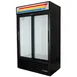 True GDM-41-HC-LD 47" 2-Section Thermal Glass Sliding Door Refrigerated Merchandiser 2 image