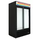 True GDM-41-HC-LD 47" 2-Section Thermal Glass Sliding Door Refrigerated Merchandiser 4 image